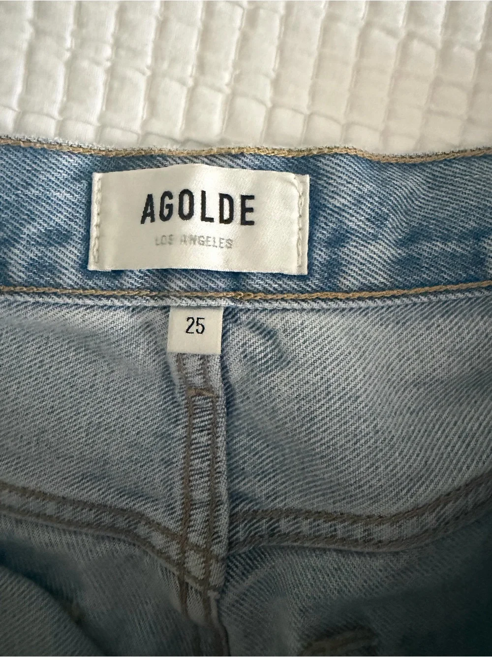 Agolde high rise